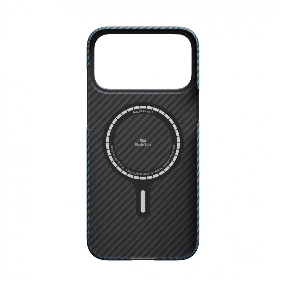 Pitaka-Ultra-Slim-Case-для-iPhone-17-Pro-BlackBlue-2